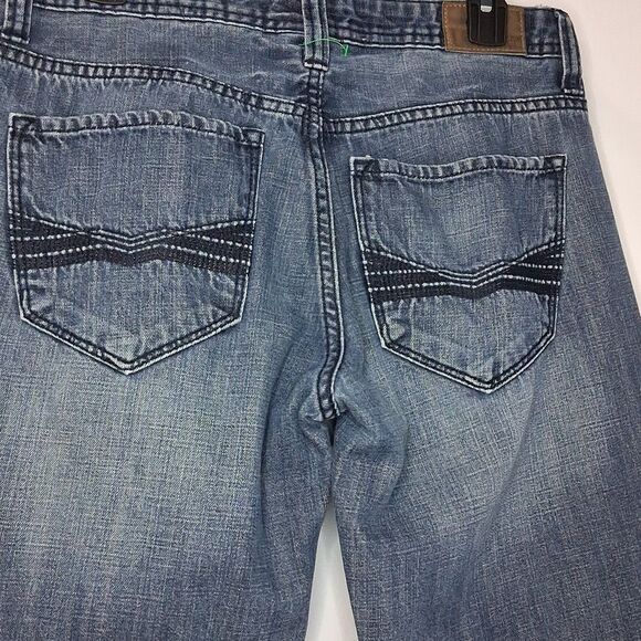 URBAN PIPELINE RELAXED BOOTCUT MEN JEANS FTL-05-102 - Picture 3 of 4